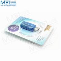 Mini tarjeta de sonido USB externa, adaptador de tarjeta de Audio de 5,1 canales, interfaz de auricular de altavoz y micrófono de 3,5mm para PC y ordenador