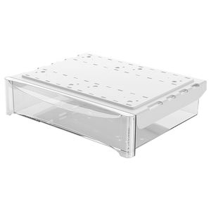 Boîte de rangement sous le bureau, auto-adhésif, Attachable sous le bureau, organisateur de tiroir, armoire coulissante, organisateur de bureau caché - Product Image 6