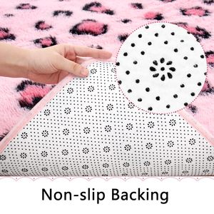 Amearea Fluffy Leopard thảm cao cấp Cheetah in Thảm mềm mại thoải mái Faux lông động vật thảm - Product Image 6