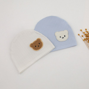 Chapeaux et <span class=keywords><strong>mitaines</strong></span> pour nouveau-nés, chapeaux pour bébés, bonnets en coton pour bébés, chapeaux pour nouveau-nés pour filles de 0 à 6 mois - Product Image 5