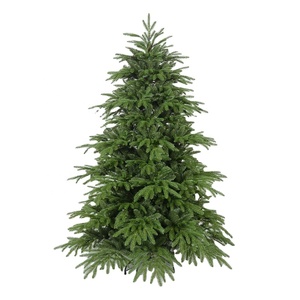 Sapin de Noël Artificiel en PE/PVC Pré-éclairé avec Lumières LED Blanc Chaud, pour Usage Intérieur, Écologique, Haute Qualité, Vente Chaude - Product Image 1