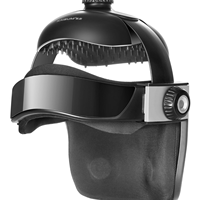 Masseur de tête Cuir chevelu 2024 Pratique Décompression de la tête Airbag Casque Hot Compression Masseur
