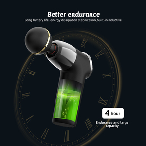 Pistola eléctrica de mano Manual, cojín de cuerpo completo, masajeador, herramienta de plástico, tejido muscular profundo, Fascia, máquina vibradora, cara Manual - Product Image 5