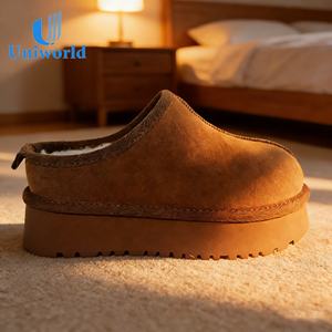 <span class=keywords><strong>Bottes</strong></span> d'hiver classiques tendance 2026 pour femmes, doublées de laine, confortables, décontractées, <span class=keywords><strong>bottes</strong></span> de neige de haute qualité, style Uggss - Product Image 1