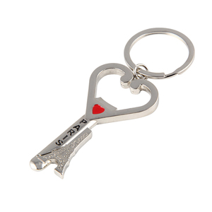 Chất lượng cao Cá nhân hoá biểu tượng tùy chỉnh ủng hộ đám cưới tình yêu xử lý kim loại Keychain mở chai - Product Image 3