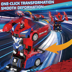 Auto da Corsa Telecomandata Spider 1:18 Giocattolo per Bambini Auto Trasformabile con Funzione di Ricarica - Product Image 4