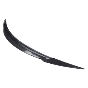 Pièces automobiles, spoiler de pare-chocs arrière pour <span class=keywords><strong>Tesla</strong></span> <span class=keywords><strong>Model</strong></span> S 2013-2018, spoiler en fibre de carbone style A - Product Image 1
