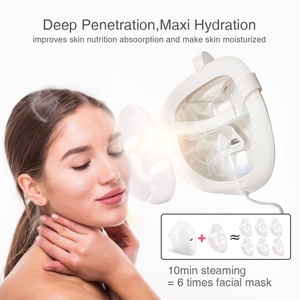 Face Steamer for Deep Cleaning Ionic Facial Steamer Mask for Home Spa Warm Mist Machine <b>Pore</b> <b>Cleaner</b> Moisturizing Hydration - Product Image 4