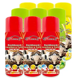 Fabrik preis 500ml Auto Silikon Wachs Polish Auto Shine Für Auto Interieur sauber Dashboard Polish Spray