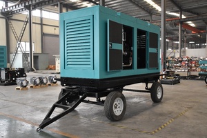 Generador Diésel Móvil para Remolque, 50 kVA, Tipo Silencioso, Insonorizado, 40 kW, ATS, 50/60 Hz, para Eventos al Aire Libre <span class=keywords><strong>y</strong></span> Construcción - Product Image 6