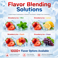 Concentré de saveur fraise glacée et saveur Puff pour tabac à chicha, haute concentration, pour mélasse de chicha, fourniture OEM