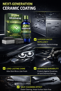 GRAPHONEX 22H Revestimiento Líquido de Cerámica con Grafeno para Pintura de Automóviles, Protección Hidrofóbica Superior y Autolimpieza (1000ml) - Product Image 5