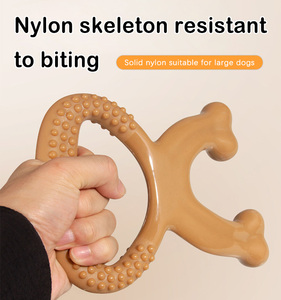 Juguete Masticable Interactivo para Perros con Sabor a Carne, de Nailon, con Forma de Cepillo de Dientes, para Uso Diario, OEM y ODM - Product Image 5