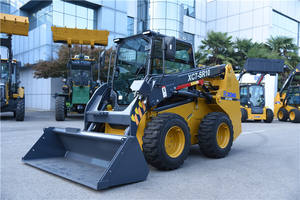XCMG resmi 1 Ton <span class=keywords><strong>Skid</strong></span> Steer XC7-SR10 Epa Ce Cina mesin diesel selip Steer Mini - Product Image 4