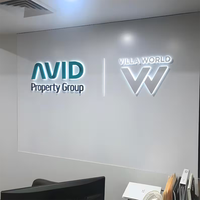 Letrero Metálico Cortado con Láser, Letrero con Logotipo Personalizado, Letreros Comerciales, Decoración para Salón de Belleza, Letreros con Logotipo 3D Retroiluminados para Pared, Letreros Comerciales para Exteriores