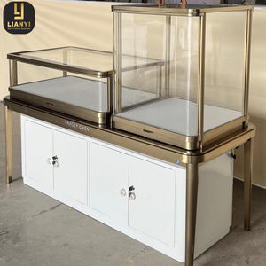 Mostrador de Exhibición de Joyería Personalizado Directo de Fábrica en China con Diseño de Mostrador para Vitrinas de Joyería - Product Image 2