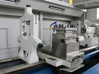 Tour CNC horizontal à banc plat robuste Fanuc CK6180F CK61100F, commande GSK, broche simple, automatique, prix compétitif