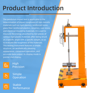 Testeur d'impact à pendule pour l'évaluation de la résistance à la perforation et du comportement de rupture par impact des tuyaux et des feuilles de plastique - Product Image 3
