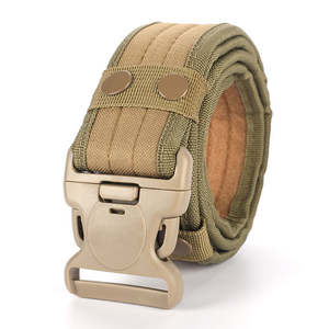 Cinturón protector de camuflaje táctico al aire libre deporte caza C entrenamiento multifunción cintura ancha envoltura nailon impermeable cinturón Unisex - Product Image 3