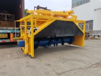 Retourneur de compost de type chenillé SX Shunxin, haute productivité, 123 CV, largeur de travail 2800 mm, garantie 1 an