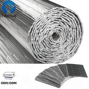 Rollo de Aislamiento de Burbuja Doble Reflectante, Aislamiento de Aluminio Resistente al Calor para Techos y Paredes, para Edificios Metálicos y de Madera - Product Image 1
