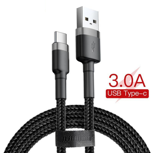 Usb to Usb C Charging Cable 6 Feet Fast Charging Braided Usbc Charging Cable