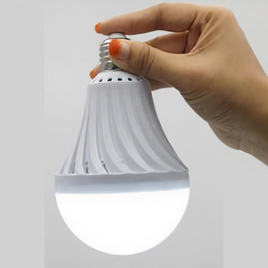 หลอดไฟ LED A19 ขั้ว E27 แรงดันไฟฟ้า AC 85-265V ชิป SMD 2835 แสงขาว 2700K CRI 80 ตัวหลอดทำจาก ABS+PP ได้รับการรับรองมาตรฐาน CE & RoHS อายุการใช้งาน 50000 ชั่วโมง - Product Image 1