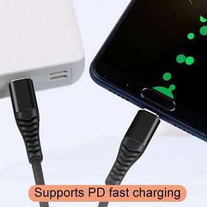 Prix <span class=keywords><strong>pas</strong></span> <span class=keywords><strong>cher</strong></span> Câble Usb 1m 2m 3m Pd 60w Transfert Téléphone Mobile Android <span class=keywords><strong>Chargeur</strong></span> Rapide Type-c Vers Usb C Câble Charge Rapide Câble de Données - Product Image 4