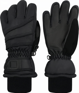 Gants longs à franges sexy en satin pour femme, en coton/polyester/spandex, pour l'hiver, le ski, la mode, les cocktails, les banquets et les soirées - Product Image 1