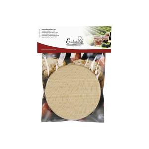 Couvercle en bois de hêtre Einkochwelt 100 mm pour bocaux de conservation - Product Image 1