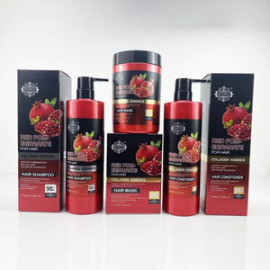 Ensemble de soins capillaires <span class=keywords><strong>bio</strong></span> Shampooing et après-shampooing personnalisé à la grenade <span class=keywords><strong>bio</strong></span> riche - Product Image 1