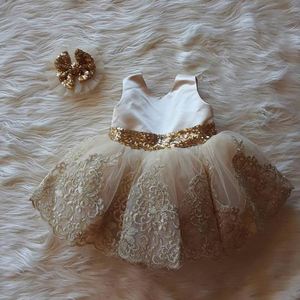 Robe de princesse pour filles Ivy10493A, fleurs espagnoles, haute qualité, avec grand nœud à paillettes, pour fête d'anniversaire - Product Image 2