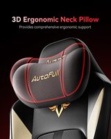 Fauteuil de Bureau et Gaming Ergonomique AutoFull M6, Siège Ventilée et Chauffante, Accoudoirs Réglables 6D, Soutien Lombaire Dynamique AUTO