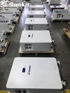 แบตเตอรี่ Sunkit 16kWh LiFePO4 |   ระบบจัดการแบตเตอรี่อัจฉริยะ (BMS) แบบออลอินวัน สำหรับใช้งานนอกระบบ (Off-Grid) ในบ้าน รองรับอุณหภูมิ -20-65 องศาเซลเซียส พร้อมมาตรฐาน IP65 และรองรับการใช้งานมากกว่า 6000 รอบการใช้งาน - Product Image 2