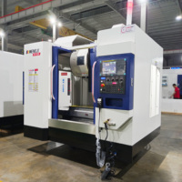 Fraiseuse verticale CNC BT40 Mengji MV-856 avec banc en fonte minérale et changeur d'outils automatique pour pièces automobiles et aérospatiales X800 Y560