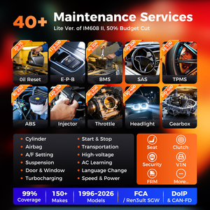 Autel IM508S <span class=keywords><strong>Pro</strong></span> เครื่องสแกนวิเคราะห์ข้อมูลแบบสองทิศทาง4-core 4/64g 40 + บริการที่ได้รับความนิยมสูงสุดฟรี - Product Image 5