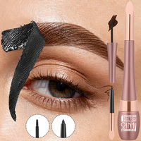 Gel et stylo teintant pour sourcils à effet pelable, marque privée, waterproof, longue tenue, fini mat naturel, pour sourcils clairsemés et fins