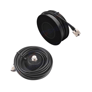 Base magnétique puissante de 150 mm avec connecteur femelle UHF pour antenne mobile - Product Image 3