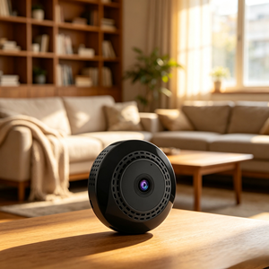 Caméra de sécurité WiFi miniature OiKay <span class=keywords><strong>2K</strong></span> 1080P, montage magnétique à 360 degrés, vision nocturne IR, détection de mouvement, pour utilisation avec l'application <span class=keywords><strong>Xiaomi</strong></span> Android - Product Image 4