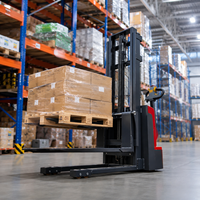 Chariot élévateur à palettes électrique à capacité personnalisée avec hauteur de levage de 3000 à 6000 mm, certifié CE ISO, vente en promotion