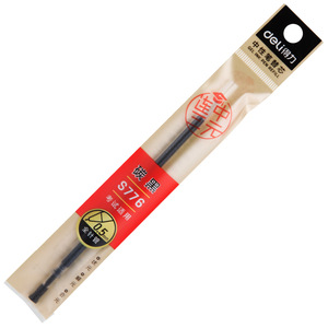 Deli S776 Gel <b>Pen</b> <b>Refill</b> 0.5Mm Black Red Exam Office Use 20Pcs Box - Product Image 4