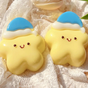 CHENXI Juguete Antiestrés de TPR con Forma de Estrella Amarilla Cremosa, Suave y Creativo para Apretar - Product Image 5