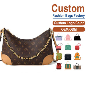 Nouveau Sac Bandoulière Tendance en Cuir PU Personnalisable avec Chaîne, Sac à Main Chic et Élégant pour Fabricant - Product Image 1