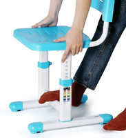 Ensemble de chaises de Table d'étude pour enfants, rose et bleu, à usage domestique, bureau d'étudiant, salle de sport pour enfants, bureau d'école primaire, ensembles de chaises bon marché