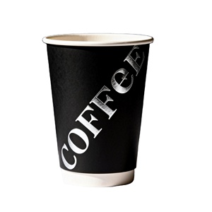 Wholesale Luxury <b>Disposable</b> Custom logo 8/12/14/16 oz Black Hot Coffee Double Wall Paper <b>Cups</b> with Lids - Product Image 4