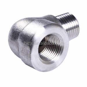 ASME b16.11 áp lực cao thép không gỉ 45 90 độ dài bán kính phụ kiện đường ống ổ cắm Hàn khuỷu tay - Product Image 5