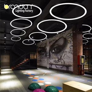 Brandon Top Vente En Aluminium Monté En Surface Led Cercle Lumière Avec Smd2835 PC Forme Ronde Led Plafonnier pour Barbier - Product Image 2