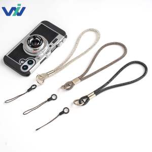 豪华闪亮的脖子/手腕挂绳，适用于手机水钻 & 聚氯乙烯 & 锌合金 & 聚酯绳其他类别手机配件 - Product Image 4