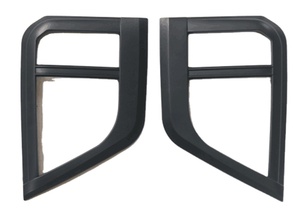 Accesorios Negros para Mitsubishi Triton L200 2021 <span class=keywords><strong>2022</strong></span>, Adhesivos Decorativos para el Interior del Vehículo, Cubierta para Faros Antiniebla - Product Image 3