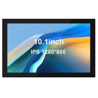10,1 pulgadas IPS Raspberry Pi H D M I pantalla táctil Raspberry Pi LCD Monitor S modelo con estuche